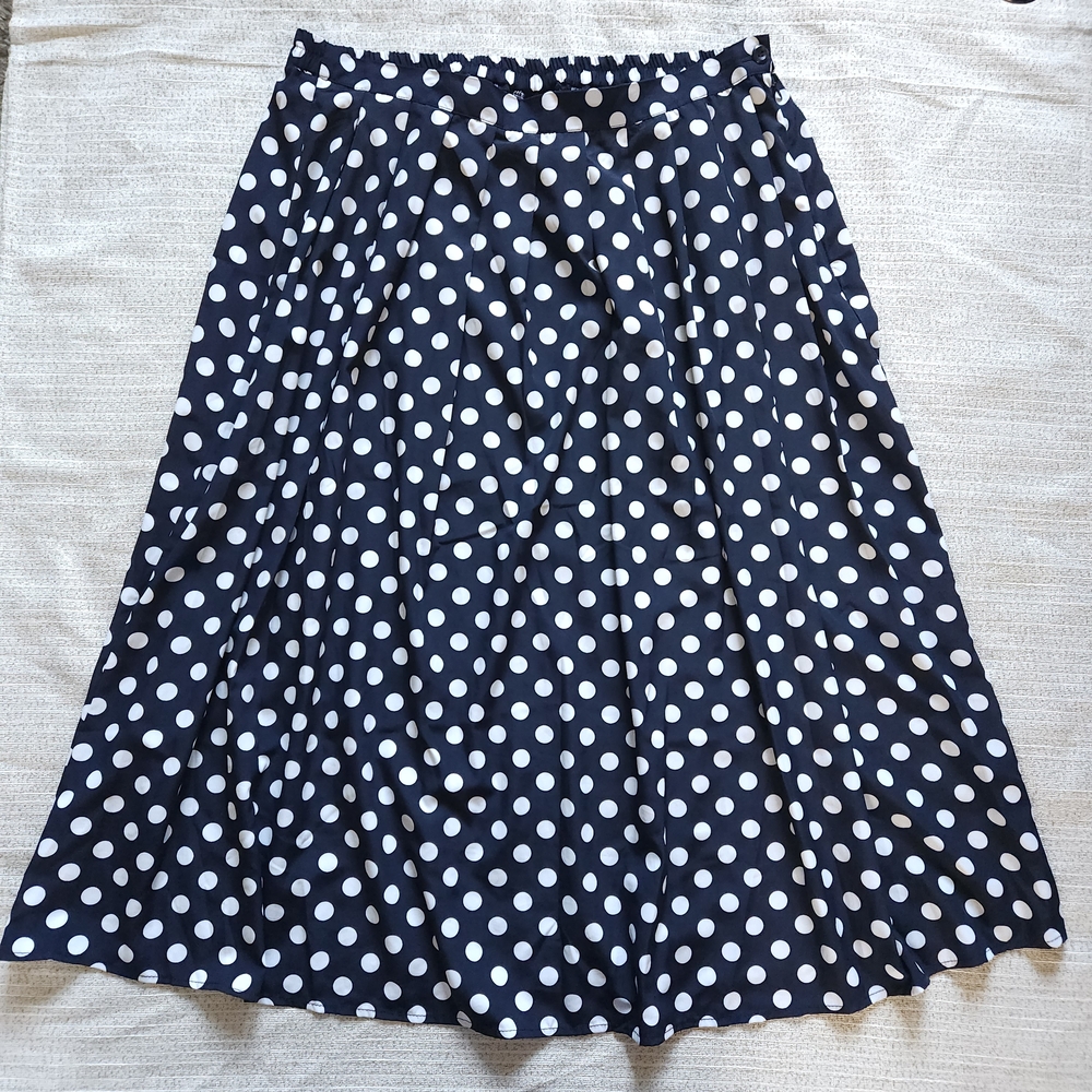 Polka Dot Women's Skirt SIZE 14